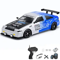 Big Remote Control Car – Blue | 2.4G Drift Racing Car