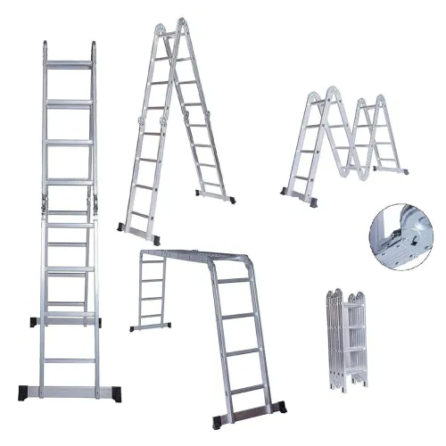 Image of Bigapple Foldable Aluminium Ladder 20Ft