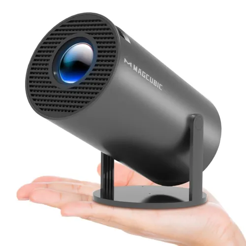 Image of BIGASUAO 15000 Lumen Portable WiFi 6 Projector