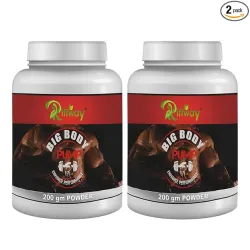 Big Body Pump | Weight Gain Powder Nutrition Food Supplement With Natural Fat Energy | Weight Gainer For Mass Muscle Protein Formula|Weight Gain Ayurvedic Powder| 400gm
