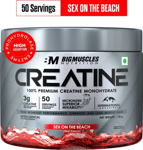 Image of BigMuscles Creatine Monohydrate 155g