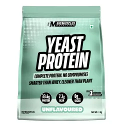 Bigmuscles Nutrition Clean Yeast Protein Isolate (1kg, Unflavoured)