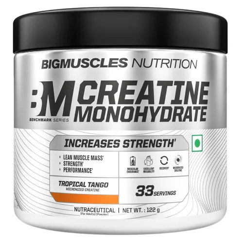 Image of Bigmuscles Nutrition Creatine Monohydrate (33 Servings, Tropical Tango) 