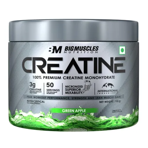 Image of Bigmuscles Nutrition Creatine Monohydrate Powder 155g 50 Servings