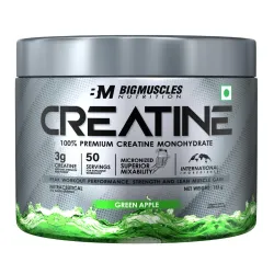 Bigmuscles Nutrition Creatine Monohydrate Powder 155g 50 Servings