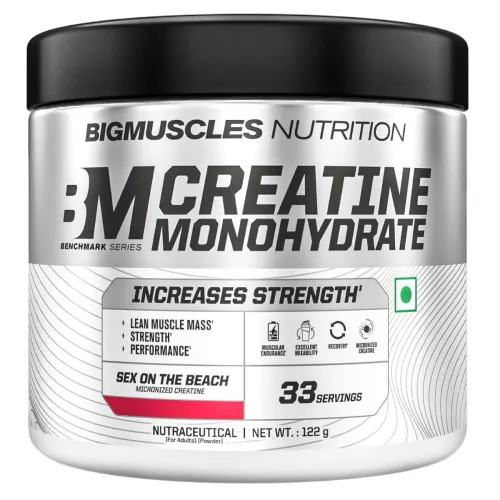 Image of Bigmuscles Nutrition Creatine Monohydrate 122g 33 Servings
