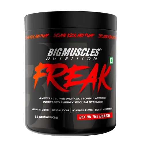 Image of Bigmuscles Nutrition Freak Pre-Workout | 180 gm
