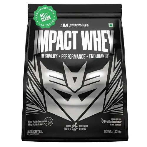 Image of Bigmuscles Nutrition Impact Whey Protein [1.035kg, Rich Chocolate] 