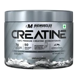 Bigmuscles Nutrition Micronized Creatine: Unflavoured (155g)