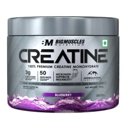 Bigmuscles Nutrition Creatine Monohydrate Blueberry 50 Servings