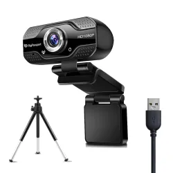BigPassport 1080P Full HD Webcam with Mic