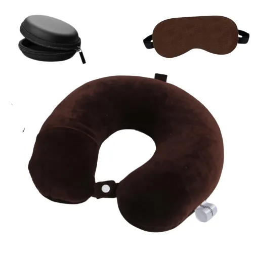 Image of BigPlayer Neck Pillow for Travel & Neck Pain Relief