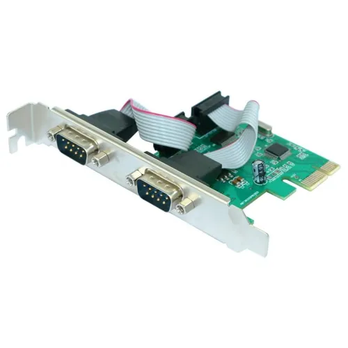 Image of BigPlayer PCI Express Serial Card (9 Pin), Green