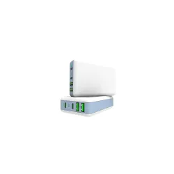 BigPlayer PD Charger 100W USB C with Slim Design, White
