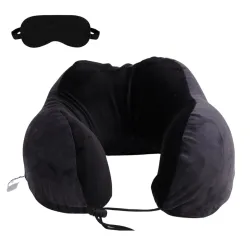 BigPlayer Premium Neck Pillow with Eye Mask