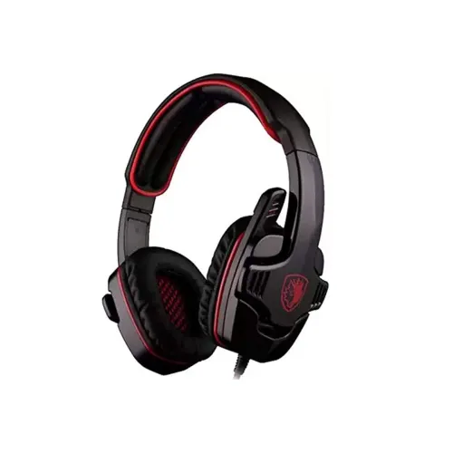 Image of BigPlayer Sades Spirit Wolf 3.5Mm Wired Stereo Gaming Headset Headband Headphones with Microphone Deep Bass Over-The-Ear