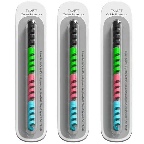 Image of BigPlayer Spiral Charger Cable Protector (Set of 12)