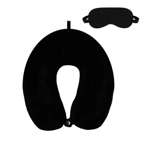 Image of BigPlayer Travel Neck Pillow with Eye Mask