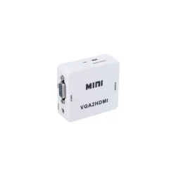 BigPlayer VGA to HDMI 1080P Video Converter with Audio Input