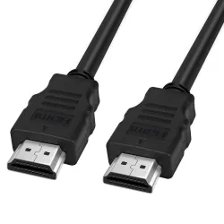 BigPlayer 1.5 Meter HDMI Cable – High-Speed 4K UHD HDMI 2.0 Cable with Ethernet, 10.2 Gbps, Compatible with Laptop, TV, Monitor, PS4, PS5, Xbox, Gaming Console, Set-Top Box, Projector, Black