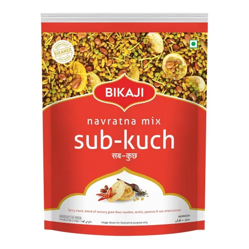 Image of Bikaji Sub-Kuch Navratna Mix 1kg - Authentic Indian Tea Snack | Perfect for Snacking Pleasure | Favorite Snack with No P