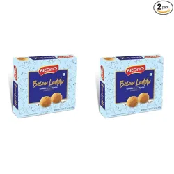 Bikano Besan Laddu Spl, 400 gram box (Pack of 2)