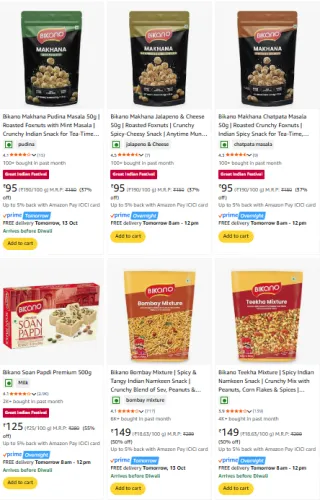 Image of Bikano Items Starting @ ₹95