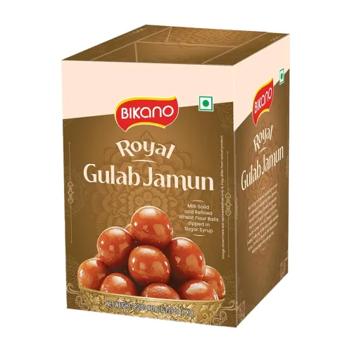 Image of Bikano Royal Gulab Jamun | Traditional Indian Sweet | 1kg Pack