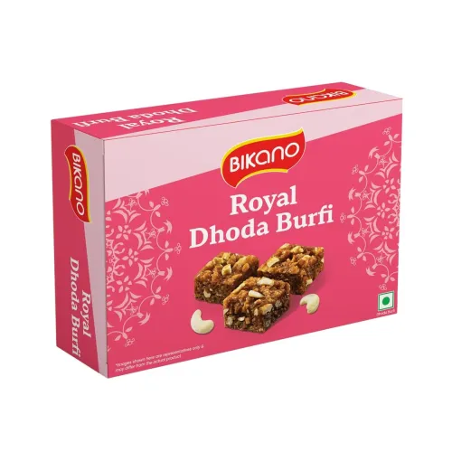 Image of Bikano Royal Kaju Dhoda 200g Premium Indian Sweet with Cashews
