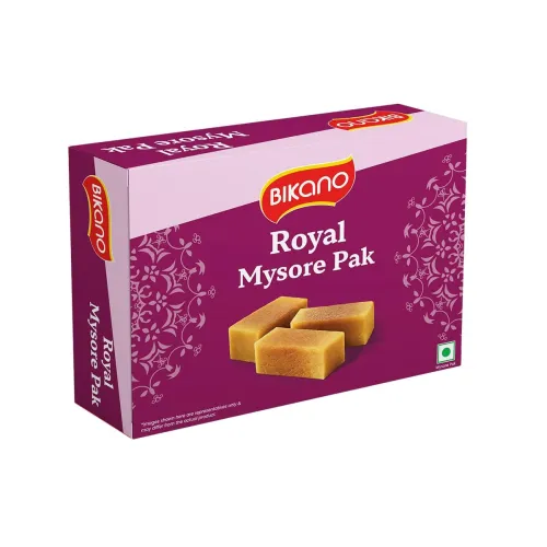 Image of Bikano Royal Mysore Pak 200g | Melt-in-Mouth Traditional Mithai | 