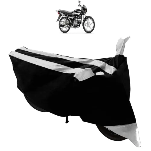 Image of Bike Body Cover with Mirror Pockets 