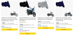 Bike Cover Starting @ ₹199