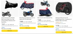 Bike Cover upto 92% Discount