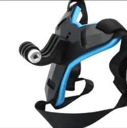 BIKER SHOPPEE HELMET FRONT STRAP MOUNT HOLDER