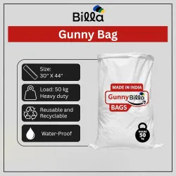 BILLA Gunny Bags for Packing 30x44 Inch | Large Shifting Sack Bags | 5 bori