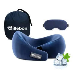 Billebon Gel Memory Foam Neck Pillow
