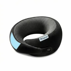 Billebon Memory Foam Cooling Gel Neck Travel Pillow