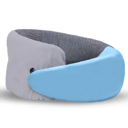 Billebon Memory Foam Neck Pillow with Cooling Gel