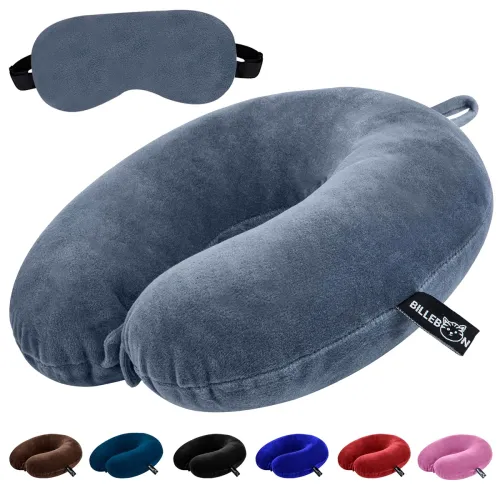 Image of Billebon Premium Neck Pillow for Travelling Airplane Trave