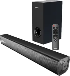 Billion Thunder 160, 160 Watts, 2.1 Channel, Immersive cinematic experience, EQ Modes 160 W Bluetooth Soundbar (Black, 2.1 Channel)