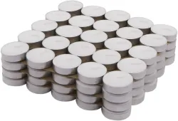 BIndian Tea Light Candle Candle (White, Pack of 50)
