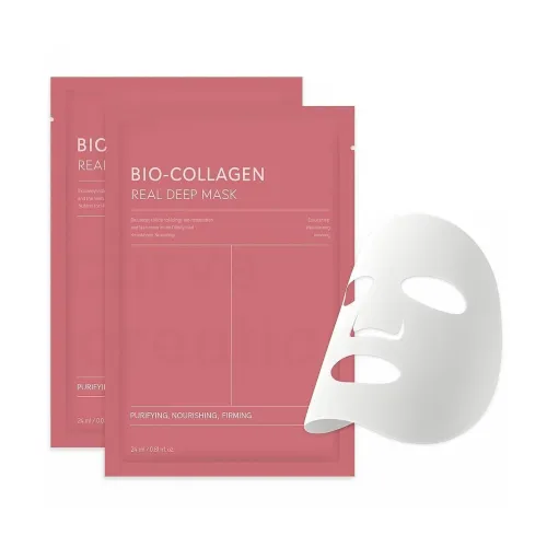 Image of Bio-Collagen Overnight Face Mask | Korean Glass Skin Hydrogel Mask for Deep