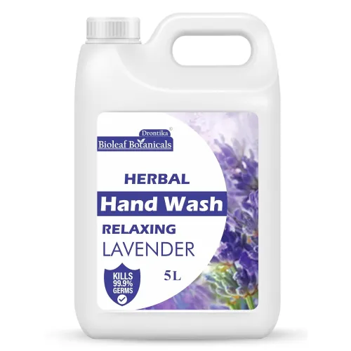 Image of BioLeaf Botanicals Lavender Hand Wash Refill – 5 Litre