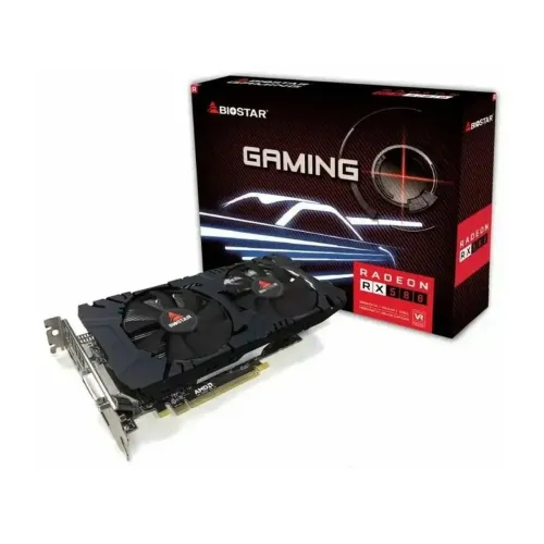 Image of Biostar AMD Radeon RX 580 8GB 2048SP GDDR5 Graphics Card