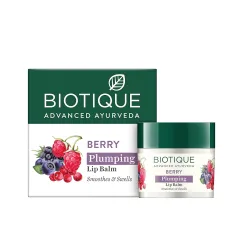 Biotique Berry Plumping Lip Balm, 12g 