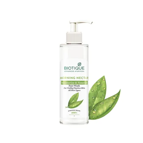 Image of Biotique Bio Morning Nectar Visibly Whitening Scrub Wash, 200 ml