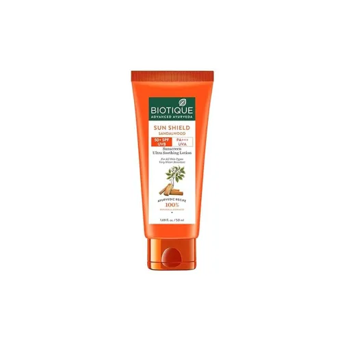 Image of Biotique Bio Sandalwood Sunscreen Lotion 50ml