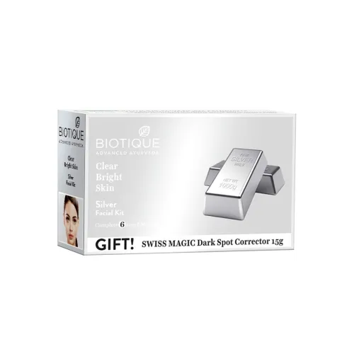 Image of Biotique Bio Silver Facial Kit, 65g