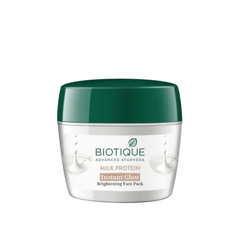 Image of Biotique Brightening Face Pack 175gm Milk Protein