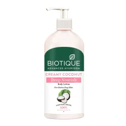 Biotique Creamy Coconut Deep Nourish Body lotion, 300ml
